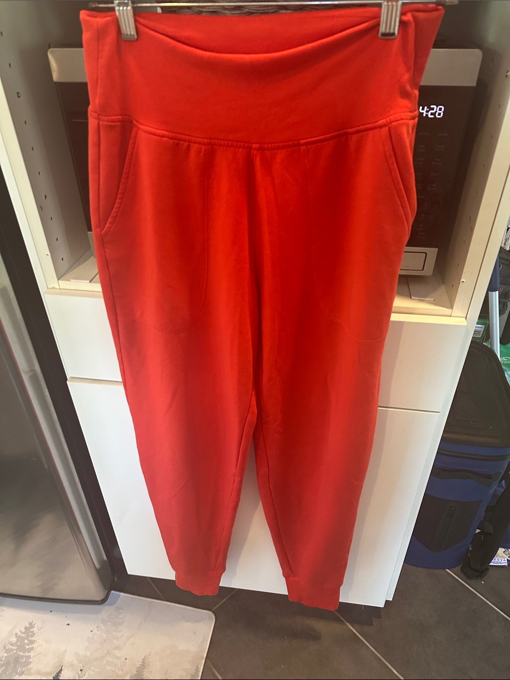 Red High-Waist Jogger Pants - Brand new athleta small med new soft